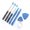 Ferramenta de desmontagem de celular, conjunto de chaves de fenda para desmontagem de bateria, combinação de reparo para iPhone Android Apple, conjunto de 8 peças