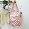 Bolsa de Tutoría de Gran Capacidad Nueva Primavera 2026 Bolsa de Nylon Estudiantes de Primaria y Secundaria Bolso Cruzado Bolso de Mano Tote Bolsa de Tutoría