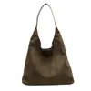 Bolso de Mujer de Moda Transfronterizo Todo Fósforo Bolso de Uso General de Gama Alta de Nicho Bolso Tote Grande de Capacidad Simple Casual