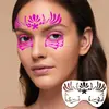 Estêncil de Pintura Facial Infantil Maquiagem de Palco Cosplay Pintura Facial Canto do Olho Estêncil DIY Feito à Mão
