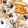 Compra directa transfronteriza de 50 divertidos y lindos stickers de gatos para mascotas, creativos y adorables stickers de dibujos animados "Mi gato se ha vuelto loco"