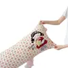 Almohada de Abrazos de Dibujos Animados Lindos Vellón de Leche Alto Gramaje Tira Larga Especial para Dormir Niñas Funda de Almohada Extraíble Lavable Abrazar Sujetando Piernas Lado Durmiente