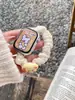 Correa de Reloj Estilo Lazo para el Pelo de Cachorro y Oso Adecuada para Apple Watch iWatch 12ª Generación 11/10Ultrase