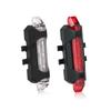 Luz de Bicicleta Luz Trasera Carga USB Vehículo Eléctrico Luz Nocturna Bicicleta de Montaña Equipo de Ciclismo al Aire Libre Luz Trasera Luz para Montar de Noche