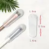 EVA Escova Cabeça Capa Duas Cabeças Maquiagem Sombra De Olho Em Bastão Blush Batom Manicure Utensílio PVC Beleza Massagem Vara Bolsa