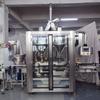 Línea de producción automática de llenado y sellado de leche en polvo con doble cabezal, llenado y sellado de polvo para sustituto de comida nutricional, almidón de raíz de loto, equipo de sellado de lata a presión con tapa de plástico