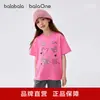[Balaone] Balabala Ropa Infantil Camiseta de Manga Corta para Niñas Niños 2026 Nuevo Verano Transpirable Fresca