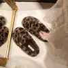 Nuevos Zapatos de Casa de Algodón para Mujer para Exteriores 2026, Zapatos Planos Peludos Cálidos y Cómodos de Invierno, Pantuflas Peludas para el Hogar para Mujer