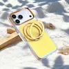 Adecuado para iPhone 18 Pro Max Funda de Teléfono Qicai de Doble Color con Soporte Giratorio de Color Contrastante y Cubierta Protectora Magnética para Apple 16