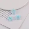 Contas Soltas de Acrílico Coloridas Transparentes Multicamadas em Formato de Estrela Acessórios de Material para Corrente de Celular Artesanal DIY Joias com Contas