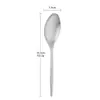 Vajilla de Acero Inoxidable Portuguesa Juego de Cubiertos Occidentales de Alta Gama Cuchillo para Bistec, Tenedor y Cuchara Juego de Cuchara Pública Tenedor Cuchara de Café Tenedor de Postre
