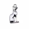 25x12mm 3g Multicolor DIY Accesorios para Collar Pulsera Animal Lindo Gato Bestia Santo Patrón Egipcio Colgante