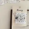 Grampo de Cabelo Infantil Elegante com Bolinhas Pretas e Brancas, Presilha Lateral, Presilha para Franja