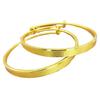 Pulsera Clásica de Oro Arena Vietnamita Lujo Accesible Moda Esmerilada Push-Pull Cobre Chapado en Oro K Joyería Modelo Caliente Suministro de Fabricante Venta al por Mayor