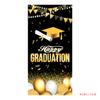 Amazon transfronterizo nuevo banner de temporada de graduación decoración de fiesta bandera fondo de globo para mapa asta de bandera personalización