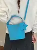 Yue Zi 2026 Verão Nova Bolsa Transversal Moda Simples Bolsa de Ombro Cor Sólida Tendência Bolsa Saco Bolsa para o Trabalho e o Dia a Dia