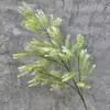 Folhas de samambaia artificiais e plantas verdes para decoração, acessórios para cena de casamento, plantas artificiais para decoração de interiores