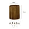 Bandeja de madera de acacia china para taza de té, horno doméstico, bandeja de té de madera maciza, lote de fábrica vintage