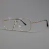 7901 Estilo Idéntico de Celebridad de Internet Gafas para Miopía Fotocromáticas Automáticas Anti-Luz Azul Lentes Planos para Mujeres con Marcos para Miopía para Hombres