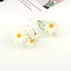 Girasol Simulado Ramo de Margaritas Pequeñas Guirnalda Hecha a Mano Material para Accesorios de Pasador Tocado Decoración de Caja de Regalo de Boda