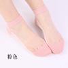 Calcetines de mujer de primavera y verano nuevos calcetines casuales japoneses de seda de cristal con forma de oso para barco, calcetines de mujer de seda de cristal transparente, calcetines de barco para mujer al por mayor