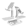 Soporte plegable para teléfono de alta resistencia, soporte de escritorio para perezosos, portátil, ajustable y extensible, pequeños regalos al por mayor con logotipo