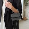 Bolsas de Mujer Transfronterizas con Pedrería, Nuevas Bolsas de Cadena con Pedrería de Moda, Bolsos Cruzados de Hombro Simples y Versátiles al por Mayor