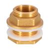 4 Minutos 6 Minutos 1 Pulgada 1.2/1.5 Latón Alambre Interior y Exterior Junta para Tanque de Agua Torre de Saliva Piscina Acuario Cubo Accesorios de Rosca