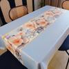 2025 Nuevo Lujo de Entrada Avanzada Impermeable a Prueba de Aceite Antiescaldado Mantel Sin Lavado PVC Simple Mesa de Comedor Escritorio Mantel Vintage