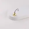 Decoração Suspensa de Sino de Vento DIY Sino de Vento de Metal Chapéu Pingente de Sino de Cobre Material Sino Antifurto Decoração de Sino Pequeno de Natal