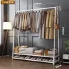 Cabide simples e autônomo para quartos, um cabide de roupas móvel e espessado adequado para apartamentos alugados, um cabide de roupas leve e estiloso