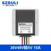 Módulo Reductor DC-DC Montado en Vehículo de 15-60V a 5V Convertidor de Potencia de 12V24V36V48V a 5V