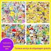 Uma variedade de 50 adesivos para diário de Pokemon, mala, celular, skate, chaleira, adesivos decorativos planos à prova d'água