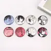 Insígnia Redonda Criativa de Folha de Flandres Estilo Japonês Anime Gink Soul Exposição de Mangá Insígnia Comemorativa Estilo DIY Produção de Alfinete