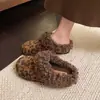 La lata ~ Aumentar altura añadir zapatos de pelo de terciopelo para mujer ropa exterior nuevo estilo otoño invierno botas de nieve cálidas suela gruesa Birkenstock puntera cerrada medias zapatillas
