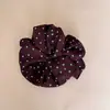 Gomita Dulce Retro de Lunares Estilo Coreano para Mujer, Nueva Diadema de Alta Gama para Cola de Caballo