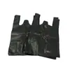 Sacos plásticos descartáveis de HDPE preto africano, fornecimento direto do fabricante, super resistentes e à prova de vazamentos, espessados e resistentes a rasgos para uso doméstico e comercial