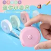 Cinta métrica portátil estilo nórdico, regla pequeña linda, regla suave para medir medidas corporales, mini cinta métrica de cuero para medir la cintura de la ropa