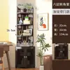 Estante de esquina para uso doméstico, estante de almacenamiento multicapa para la esquina de la sala de estar, gabinete de almacenamiento triangular de pie, gabinete de esquina no de madera maciza