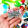 Transfronterizo Acrílico Brillo Personalizado Unilateral Foto DIY Fresa Anime Dibujos Animados Animal Colgante Girasol Personalización