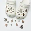 2026 Moda Nuevo Versátil Zueco de Oso con Cuentas Accesorios para Zapatos DIY Dijes Desmontables para Zapatos Hebillas de Zapatos de Alta Gama