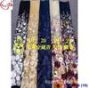 Material para vestido de noche bordado fondo grueso flor grande 3D malla transparente vestido aplique tela de encaje bordado