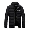 Casaco Acolchoado de Algodão Masculino Espesso Solto Casual Tendência Marca Inverno Versátil Bonito Quente Casaco Acolchoado de Algodão