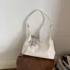 Bolso de axila minimalista estilo coreano estilo ins para mujer, nuevo bolso de moda para mujer primavera-verano 2026, bolso de hombro de alta gama