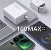 Cargador Europeo de 100W de Venta Caliente Transfronterizo Adecuado para Teléfono Móvil Xiaomi 17Promax Enchufe de Carga Rápida Xiaomi17