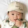 Mira mi Gorra de Béisbol Suave con Visera de Pato Estilo Dibujo Animado para Primavera y Otoño Sencilla para Bebés y Niños Pequeños Protección Solar para Exteriores