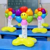 Margarita Sonriente Mesa Globos Flotantes Flores Solares Decoraciones de Salón de Clases Ceremonia de Jardín de Infancia Decoración de Ceremonia