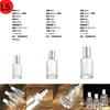 Venta al por mayor de frasco de perfume de vidrio cilíndrico con bayoneta de 30 ml, 50 ml, 100 ml, frasco de perfume de pulverización continua