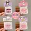 Pegatinas para uñas serie Sanrio pegatinas de uñas exquisitas para niños pegatinas de uñas lindas de Kuromi Melody niños