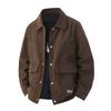 Otoño e Invierno 2025 Nueva Ropa Masculina Transfronteriza Exportación Tops y Chaquetas Británicas Amazon Tallas Grandes Chaquetas de Moda para Hombre